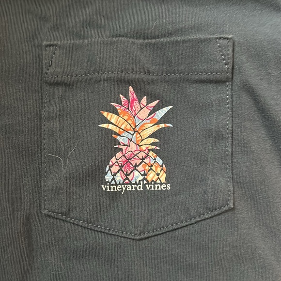 Navy blue vineyard vines long sleeve shirt - Picture 5 of 5